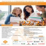 25/10/2022 APERTURA del curso de Iniciacion a la Profesion de Graduado Social 2022/23